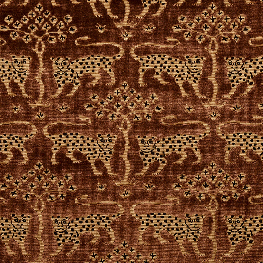 VELLUTO LEOPARDATO DEL BOSCO | SEPPIA