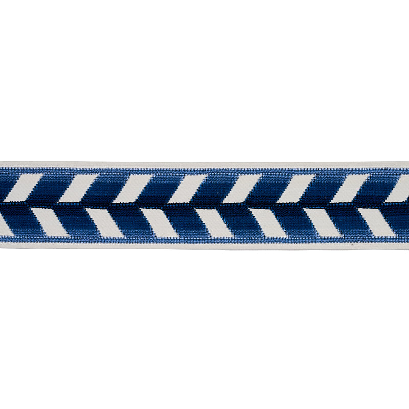 NASTRO IN VELLUTO CHEVRON STRIE | LAPIS