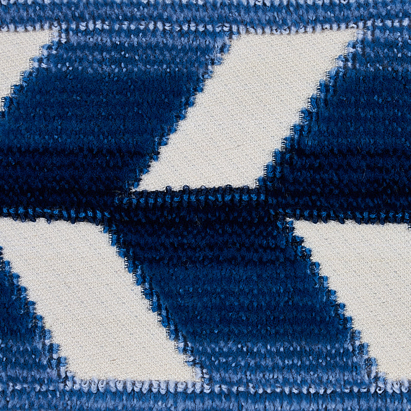 NASTRO IN VELLUTO CHEVRON STRIE | LAPIS
