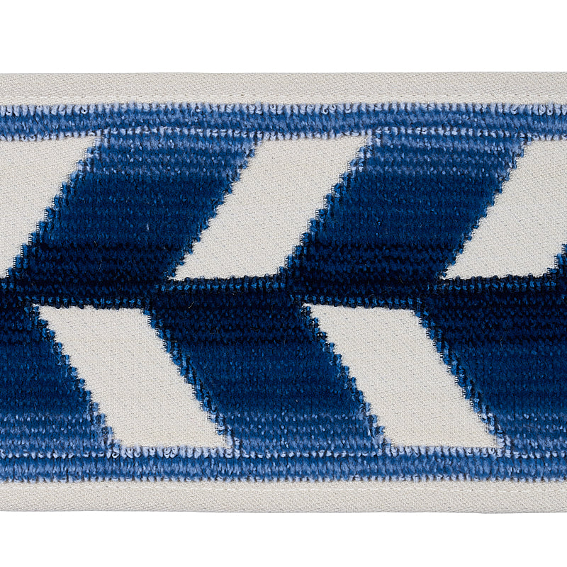 NASTRO IN VELLUTO CHEVRON STRIE | LAPIS