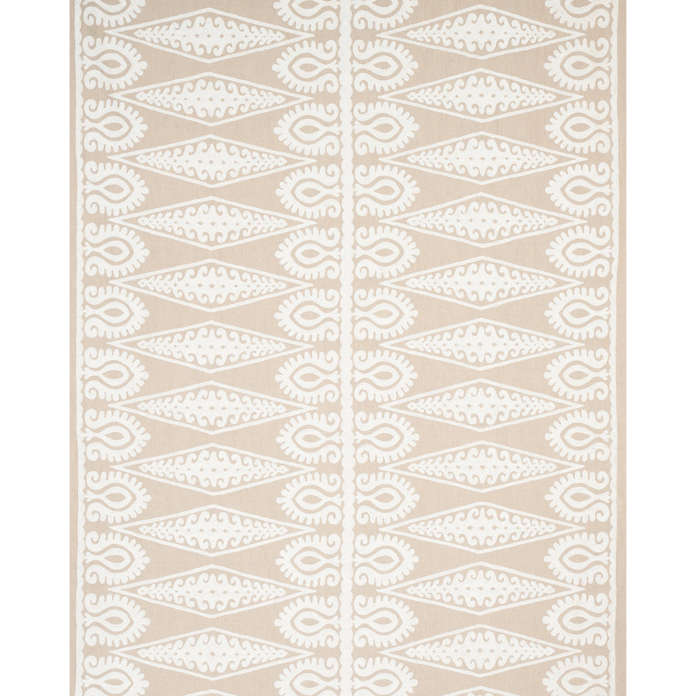 SEEMA EMBROIDERY | Ivory On Natural