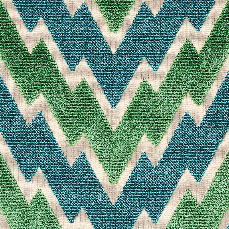 VELLUTO FIORENTINO CHEVRON | SMERALDO