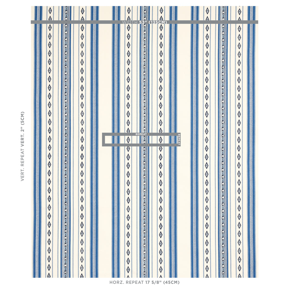 STRISCIA DAKOTA | BLU