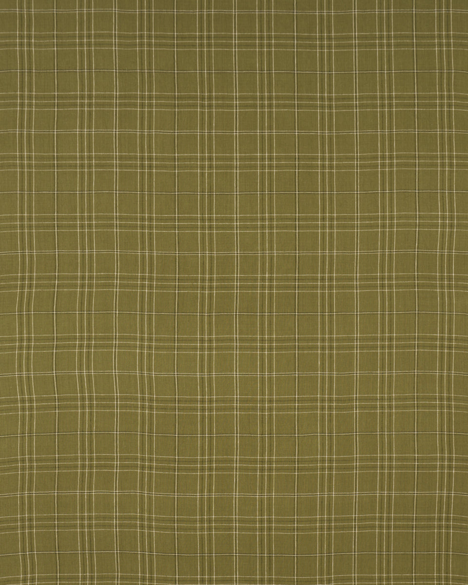 NILS PLAID LINEN | Grass
