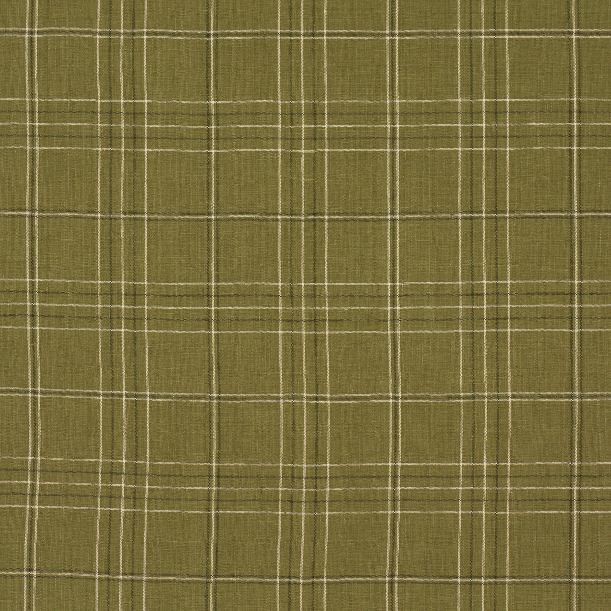 NILS PLAID LINEN | Grass