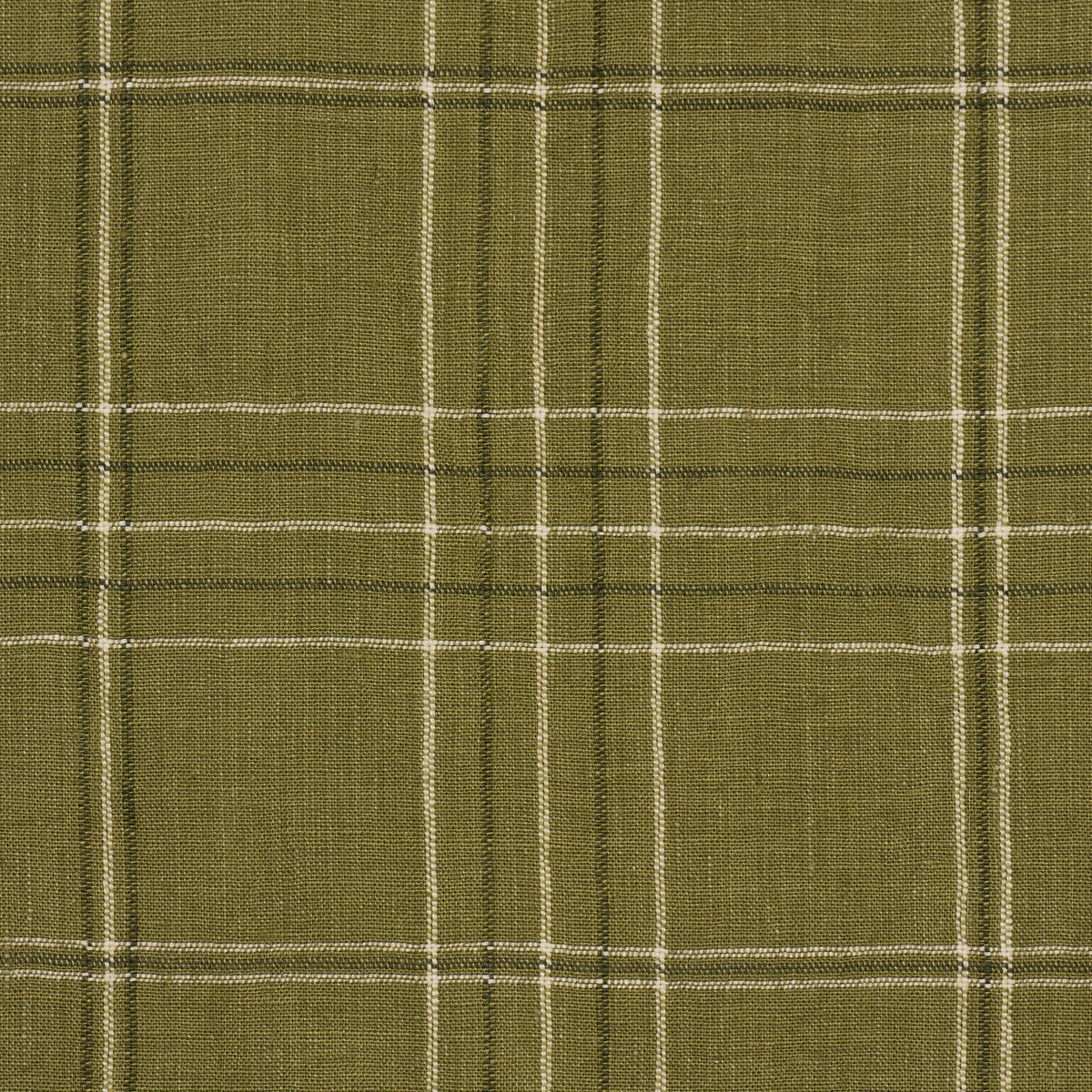 NILS PLAID LINEN | Grass
