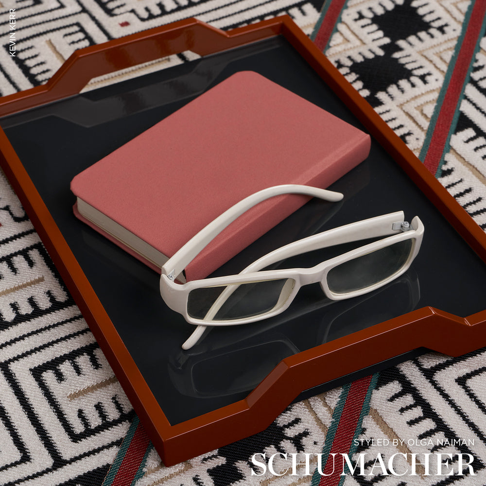 PARVIN VELLUTO | NERO E AVORIO