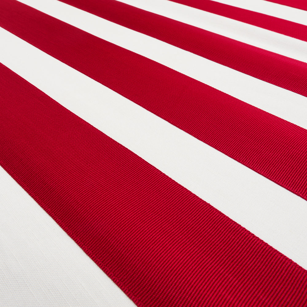 PANNELLO APPLICATO A NASTRO | ROSSO SU AVORIO