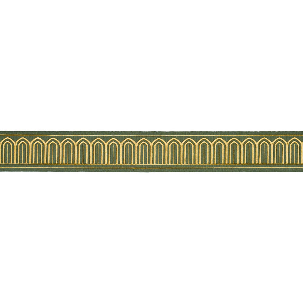 ARCHES EMBROIDERED TAPE MEDIUM | Olive