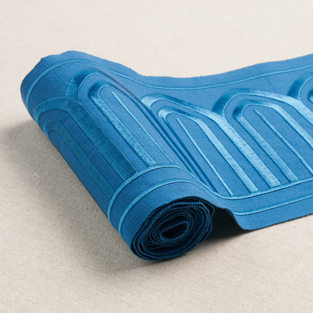 NASTRO RICAMATO ARCHI LARGO | VERDE