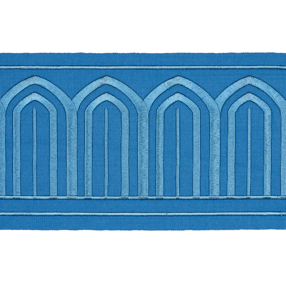 NASTRO RICAMATO ARCHI LARGO | VERDE