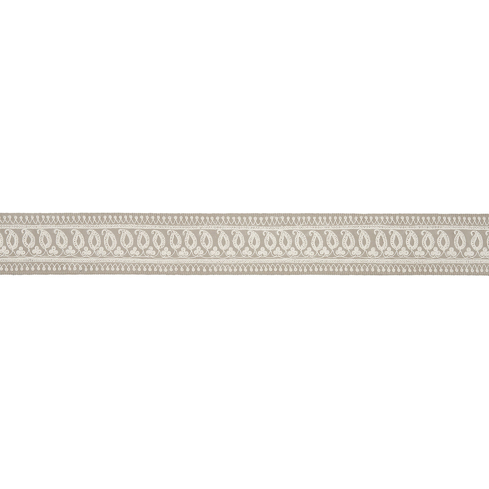 NASTRO RICAMATO PAISLEY | SABBIA