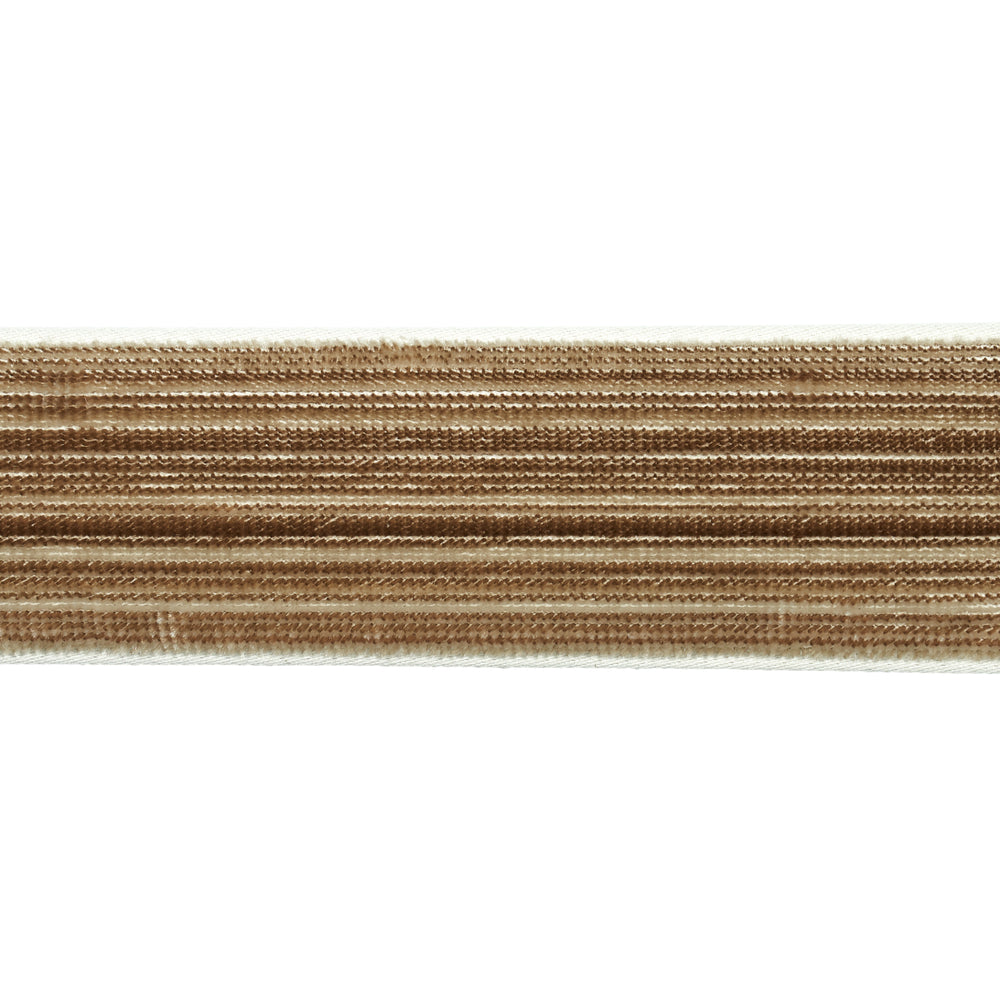 NASTRO IN VELLUTO GASPARD STRETTO | ORO