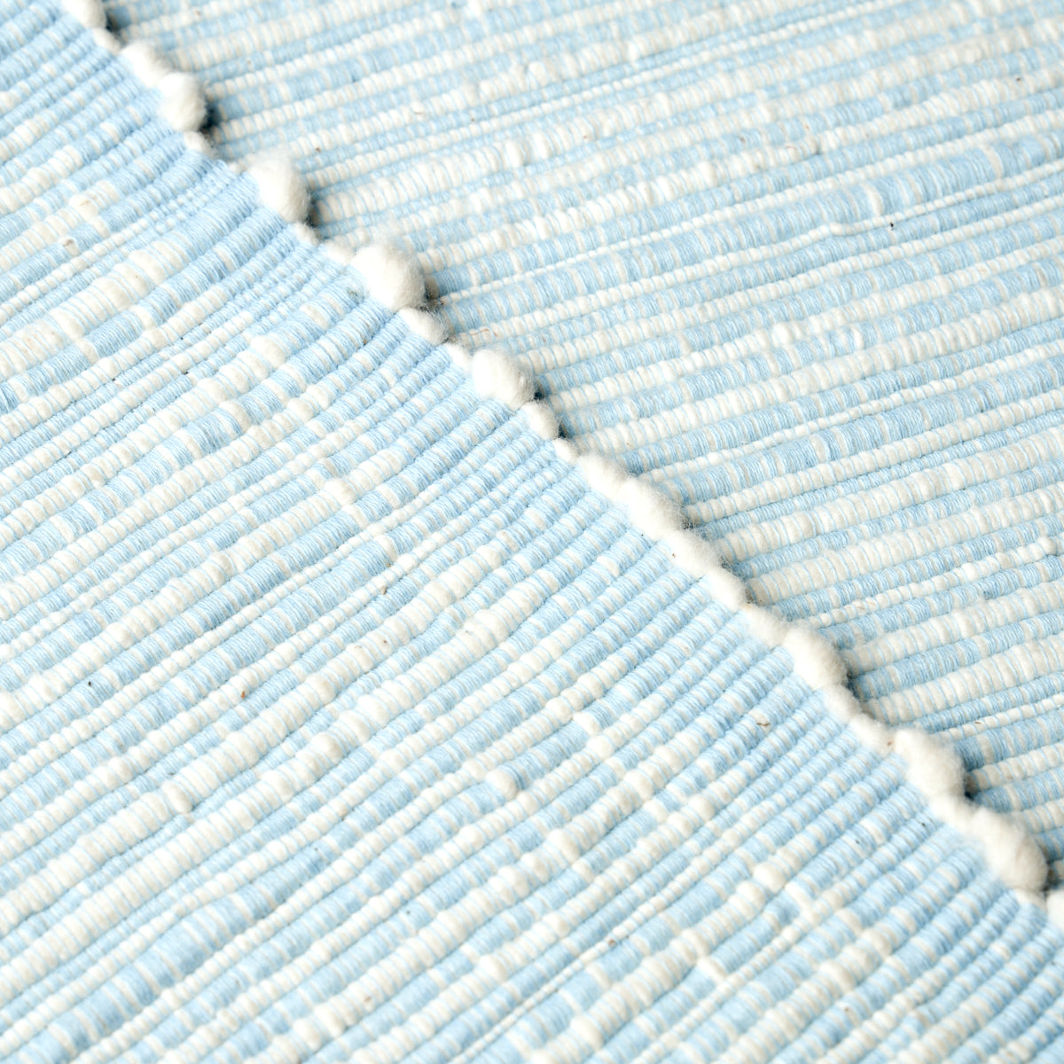 TEXTURE TESSUTA A MANO ZETA | CIELO