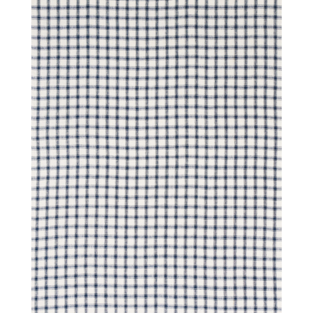 CRAWFORD LINEN CHECK | Indigo