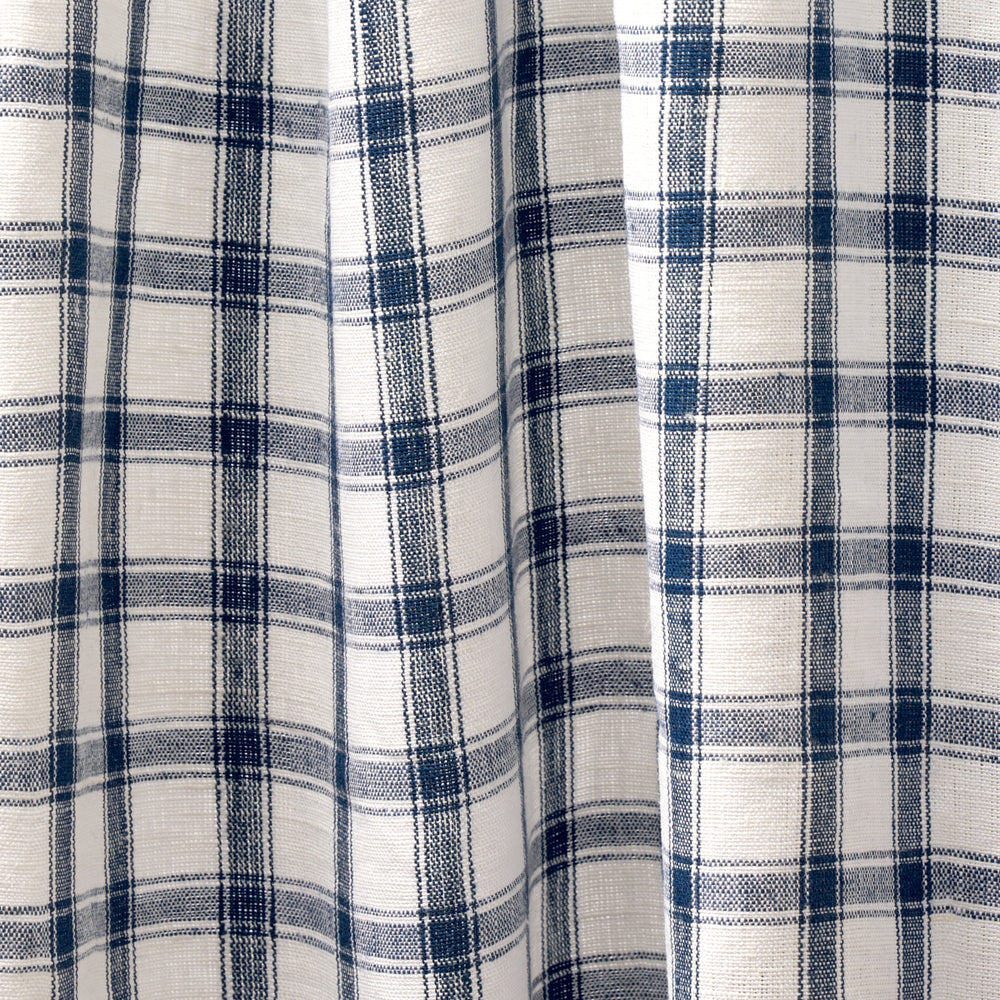 CRAWFORD LINEN CHECK | Indigo