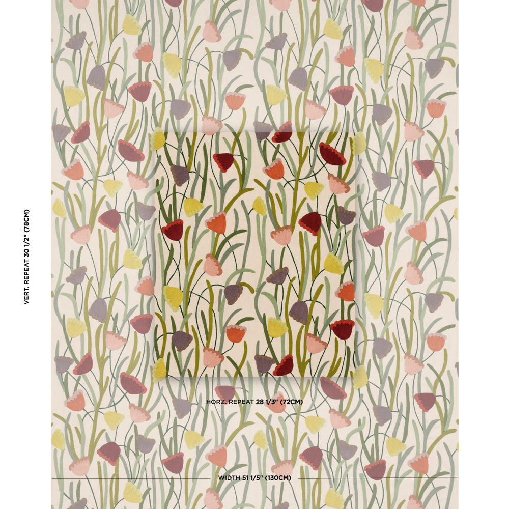 DECO FLOWER EMBROIDERY | Multi