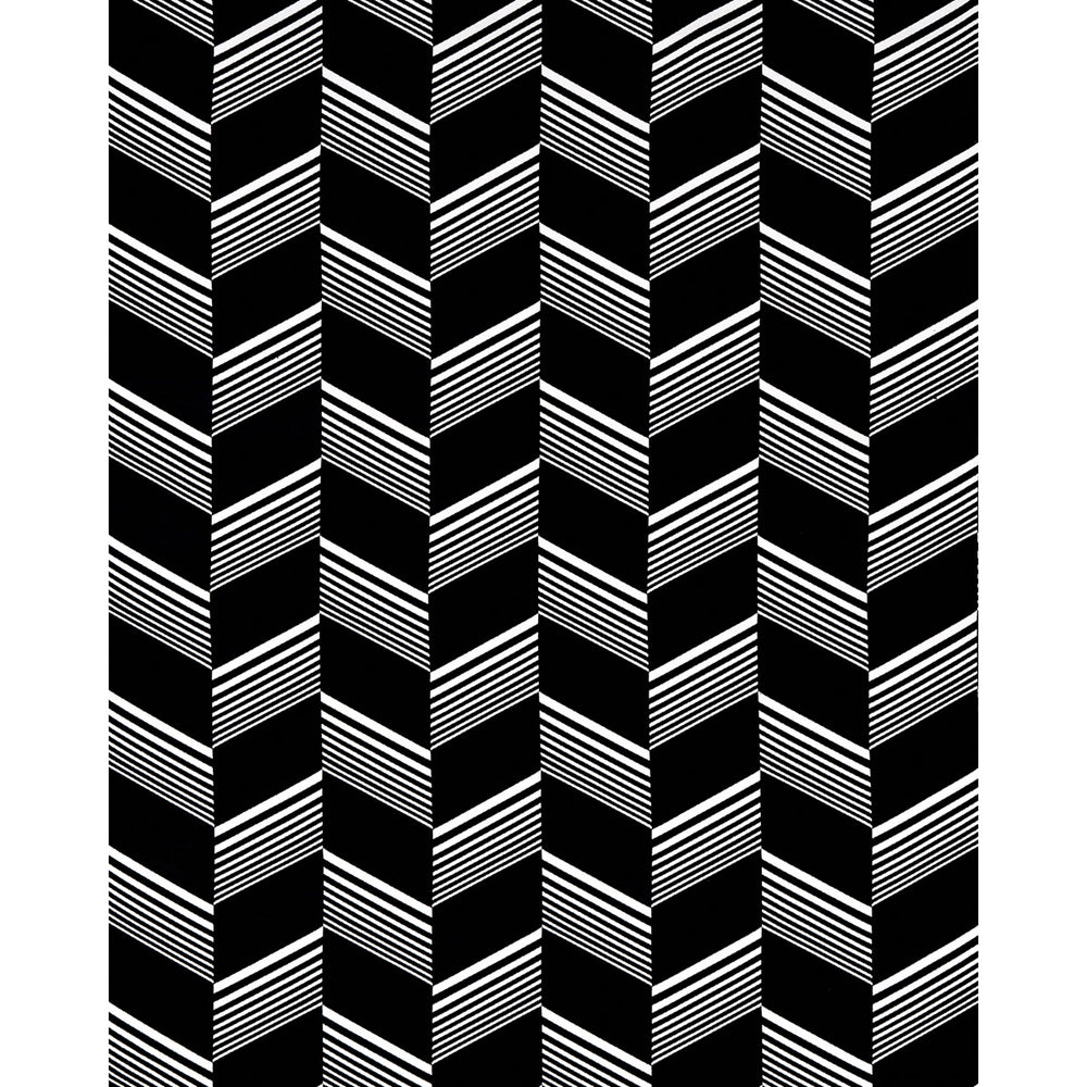 JESSIE CUT VELVET | Black & White