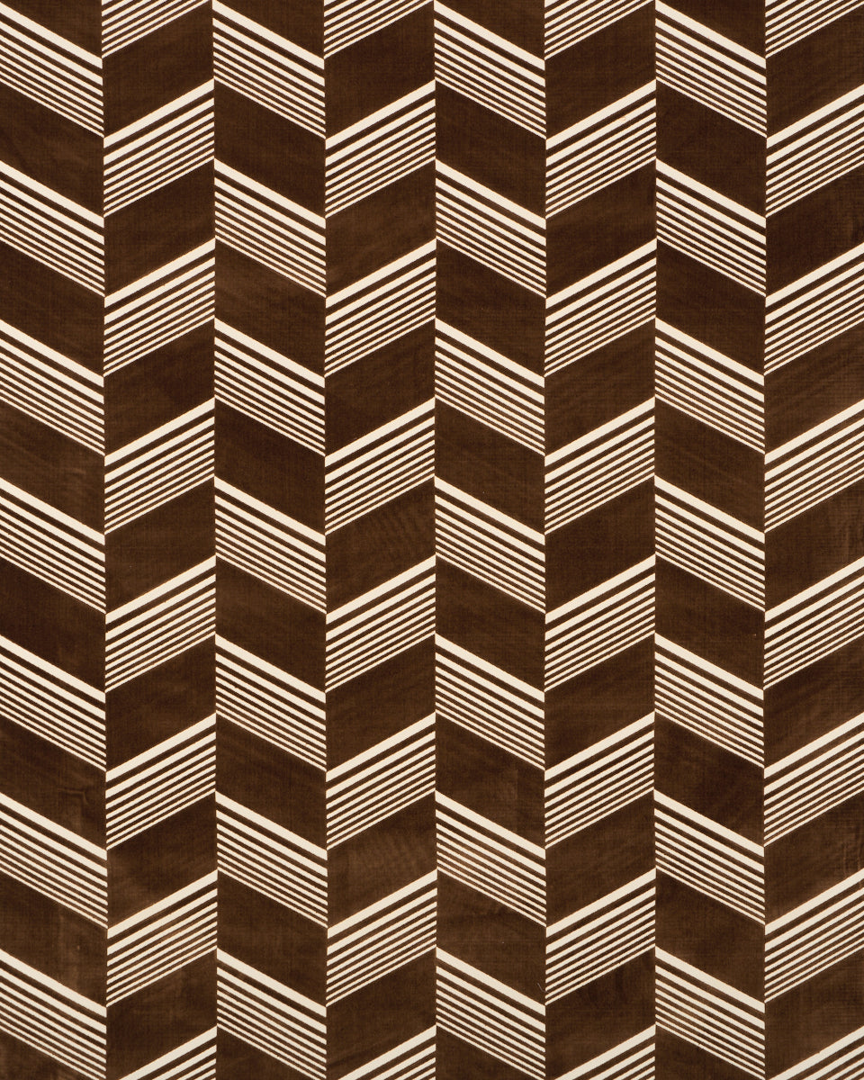 JESSIE CUT VELVET | Sable