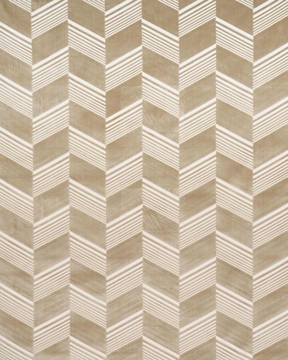 JESSIE CUT VELVET | Sand