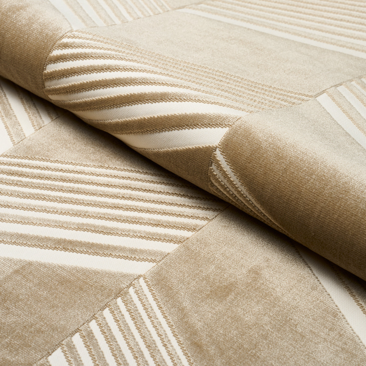 JESSIE CUT VELVET | Sand