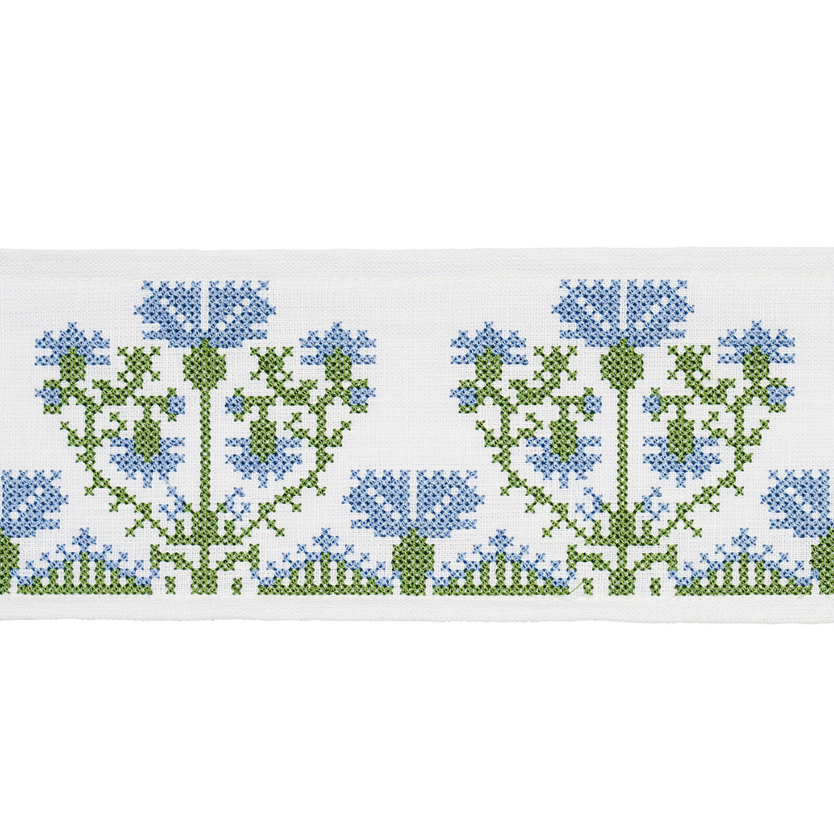 CUSTIS EMBROIDERED TAPE | Chesapeake
