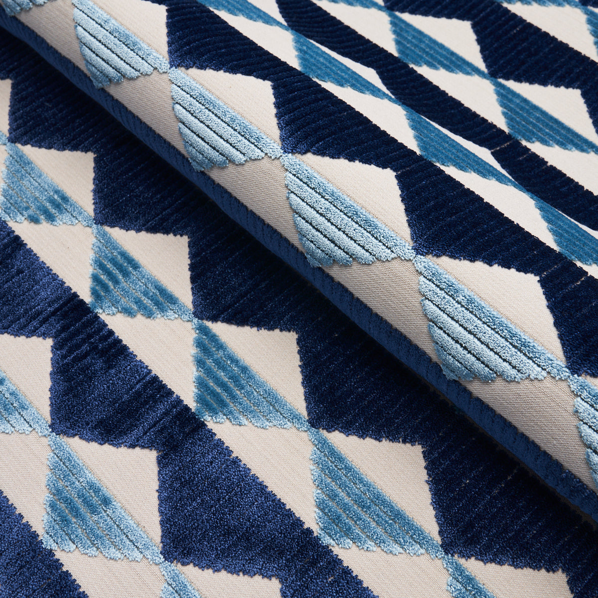 LINEA DI COSTO VELLUTO | BLU ARDESIA