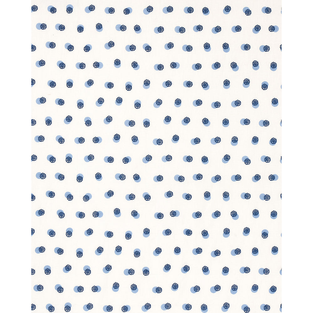 RICAMO TAYLOR | BLU SU AVORIO