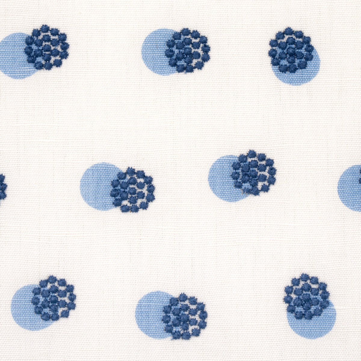 RICAMO TAYLOR | BLU SU AVORIO