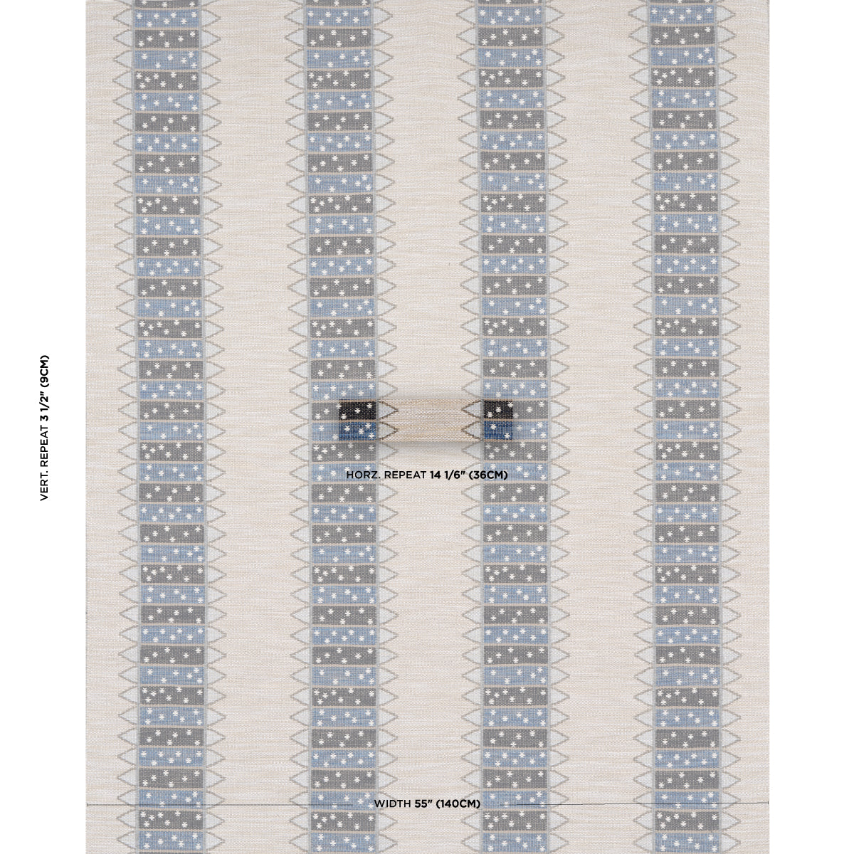 STRISCIA NOOR KILIM | INDACO