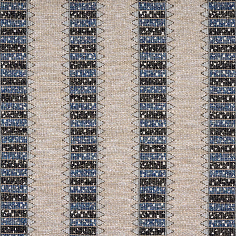 STRISCIA NOOR KILIM | INDACO