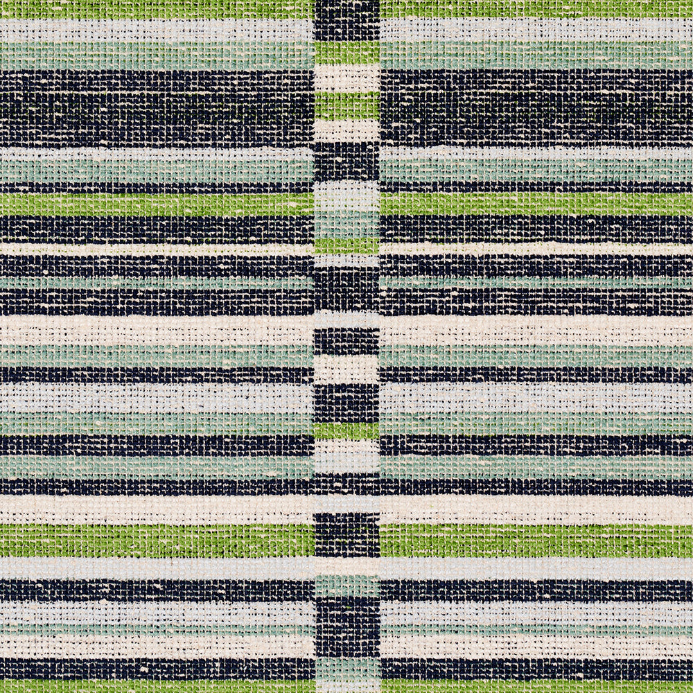 TIERRA STRIPE | Green & Blue