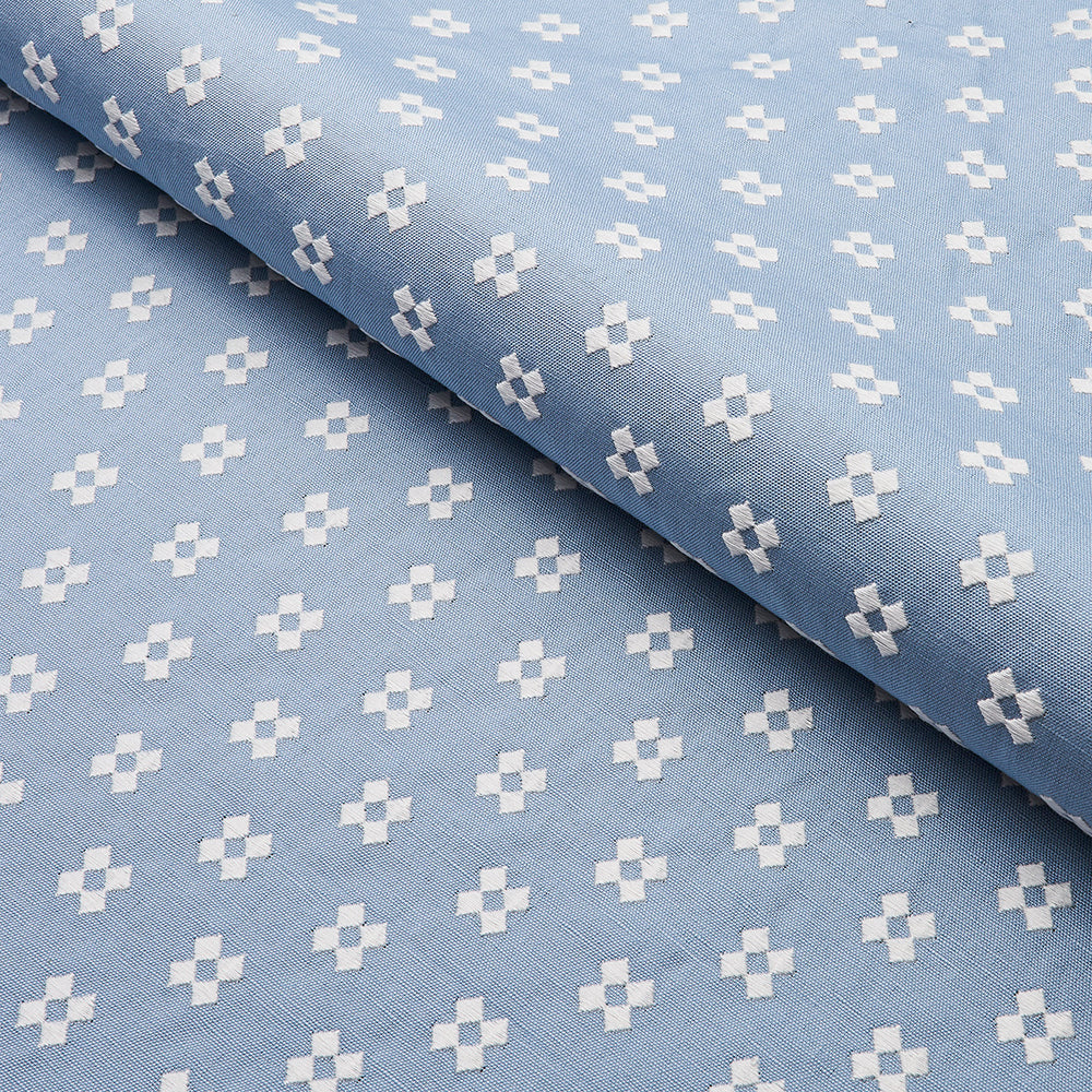 RICAMO TANDIE | AVORIO SU CHAMBRAY