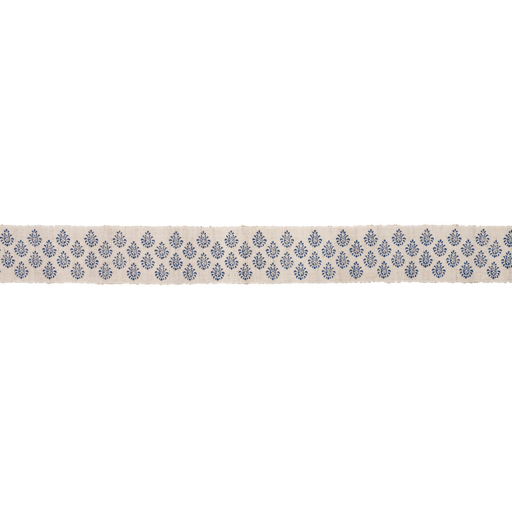LEILA HAND BLOCK MATKA TAPE | Indigo