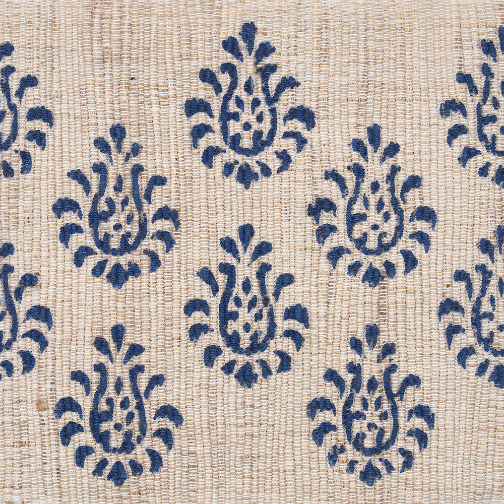 LEILA HAND BLOCK MATKA TAPE | Indigo