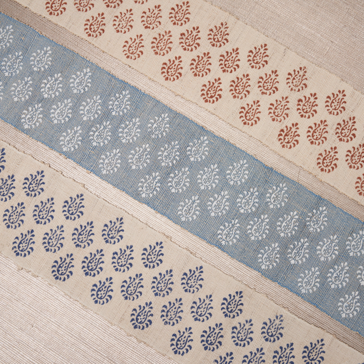 LEILA HAND BLOCK MATKA TAPE | Sienna