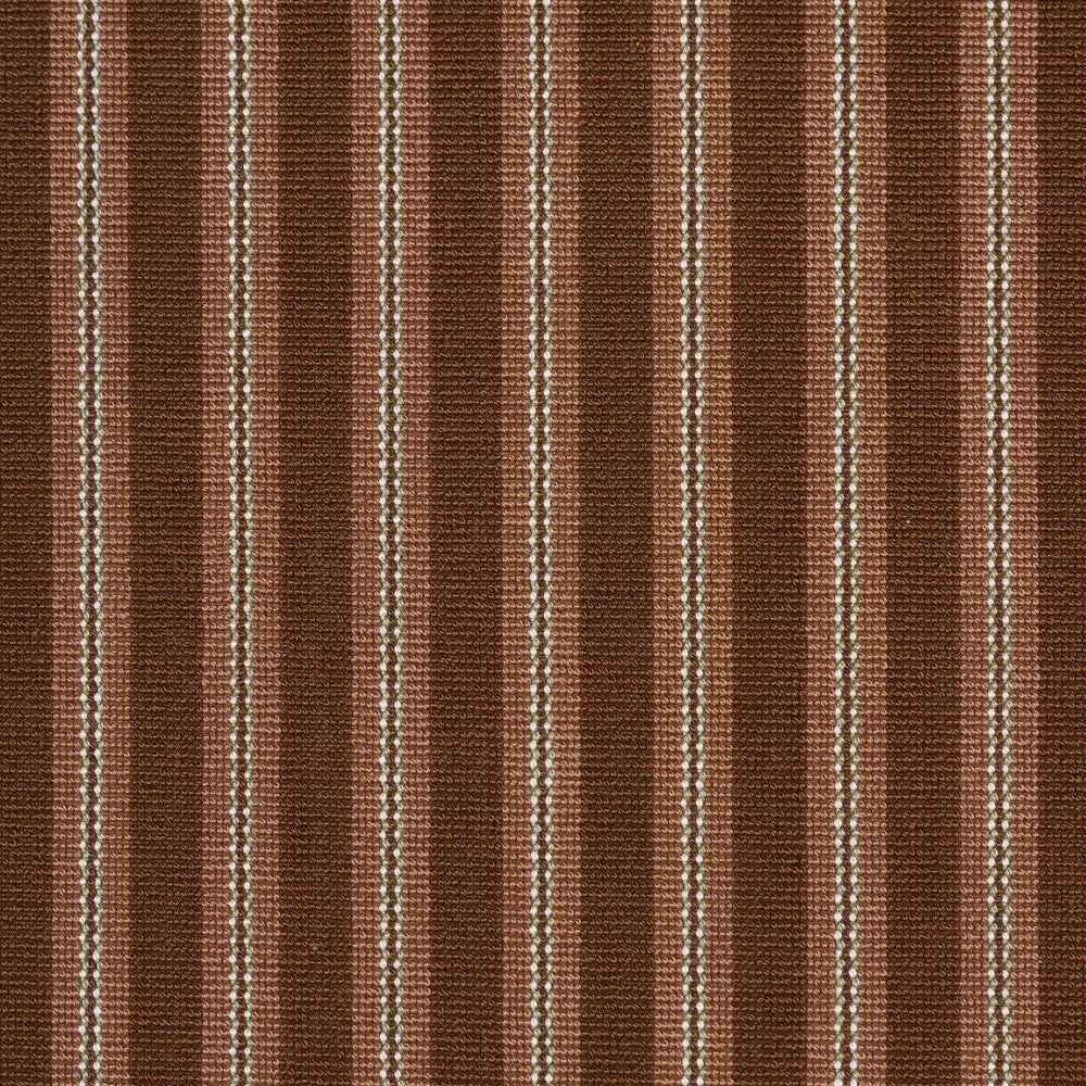 Benson Stripe Épinglé | Chestnut Rose