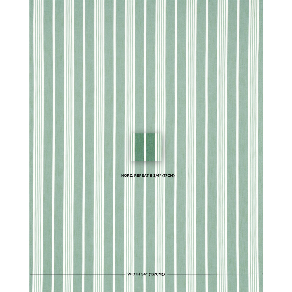 HAMPTON STRIPE INTERNO/ESTERNO | SMERALDO