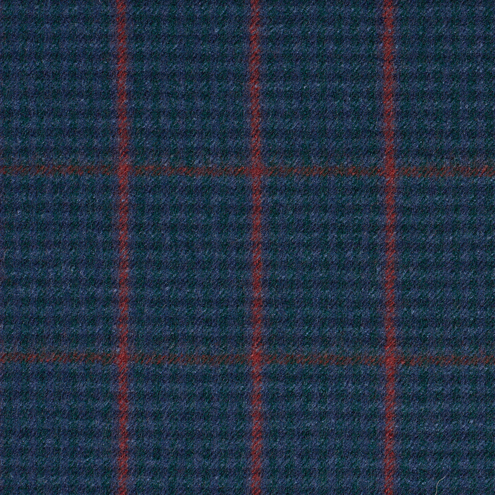 ALDRIDGE WOOL HOUNDSTOOTH | Spruce