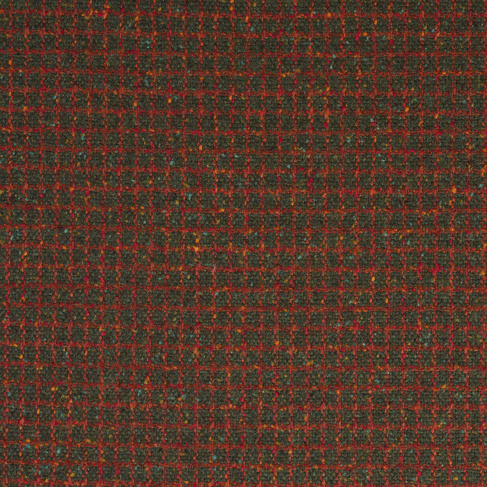 HUDSON WOOL CHECK | Forest Green