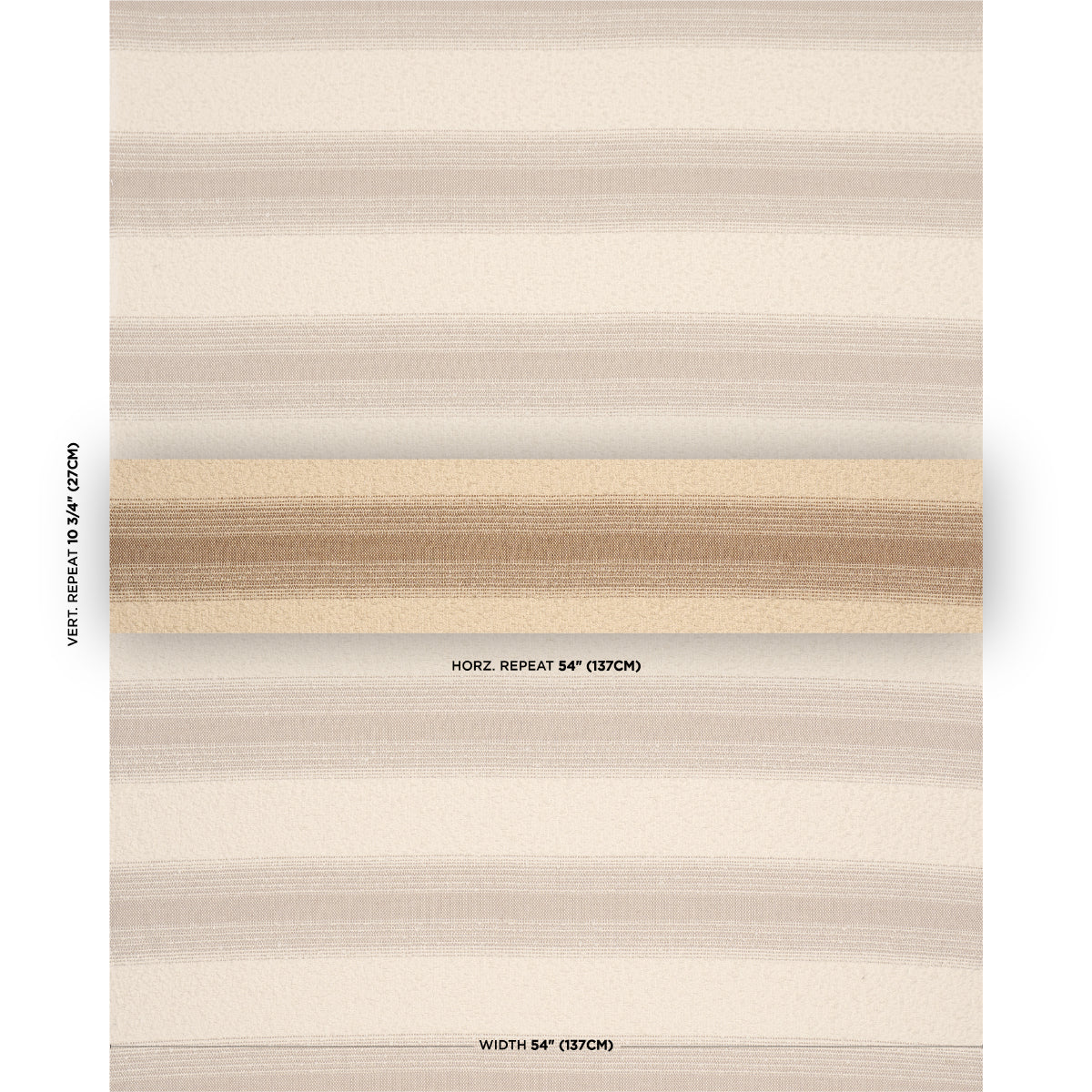 JESSEN ALPACA STRIPE | Natural