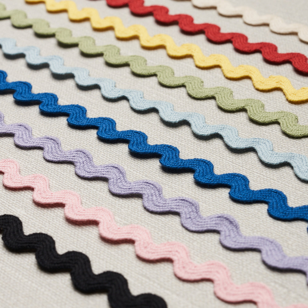 NASTRO RIC RAC PICCOLO | ROSA PALLIDO