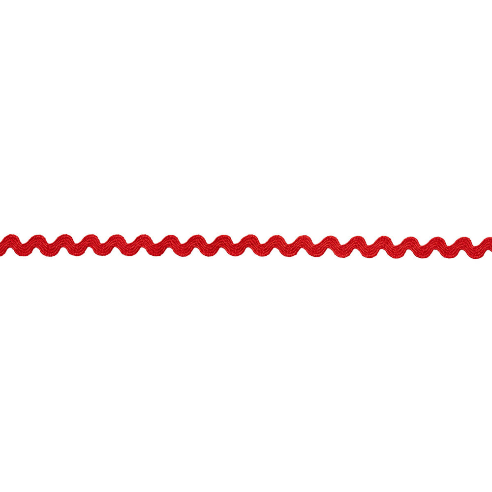 NASTRO RIC RAC PICCOLO | ROSSO