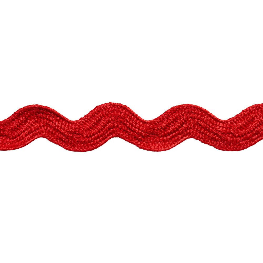 NASTRO RIC RAC MEDIO | ROSSO