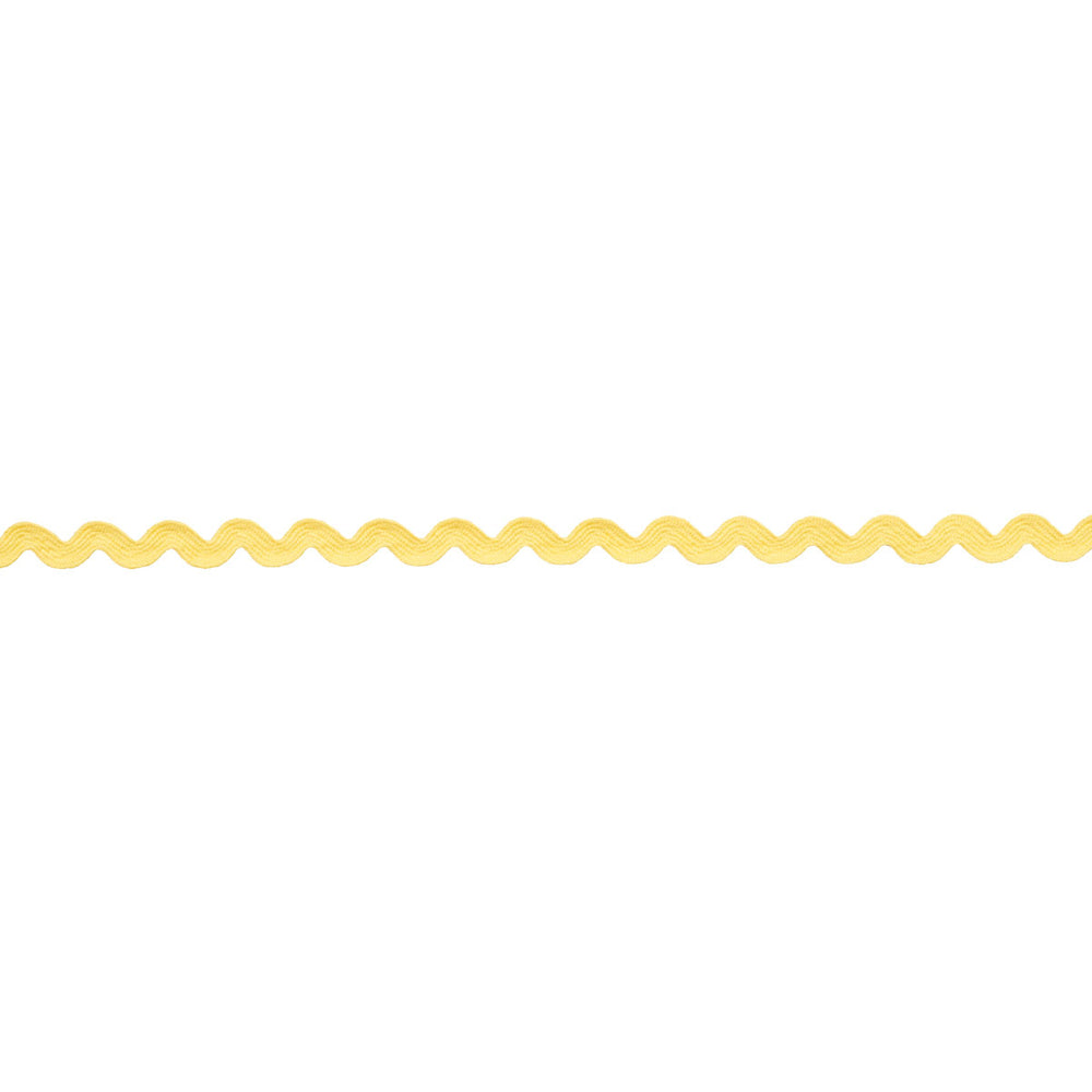 NASTRO RIC RAC MEDIO | GIALLO