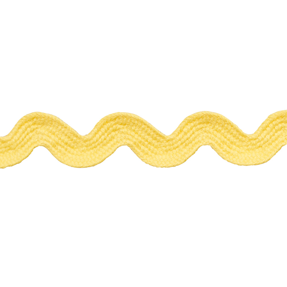 NASTRO RIC RAC MEDIO | GIALLO