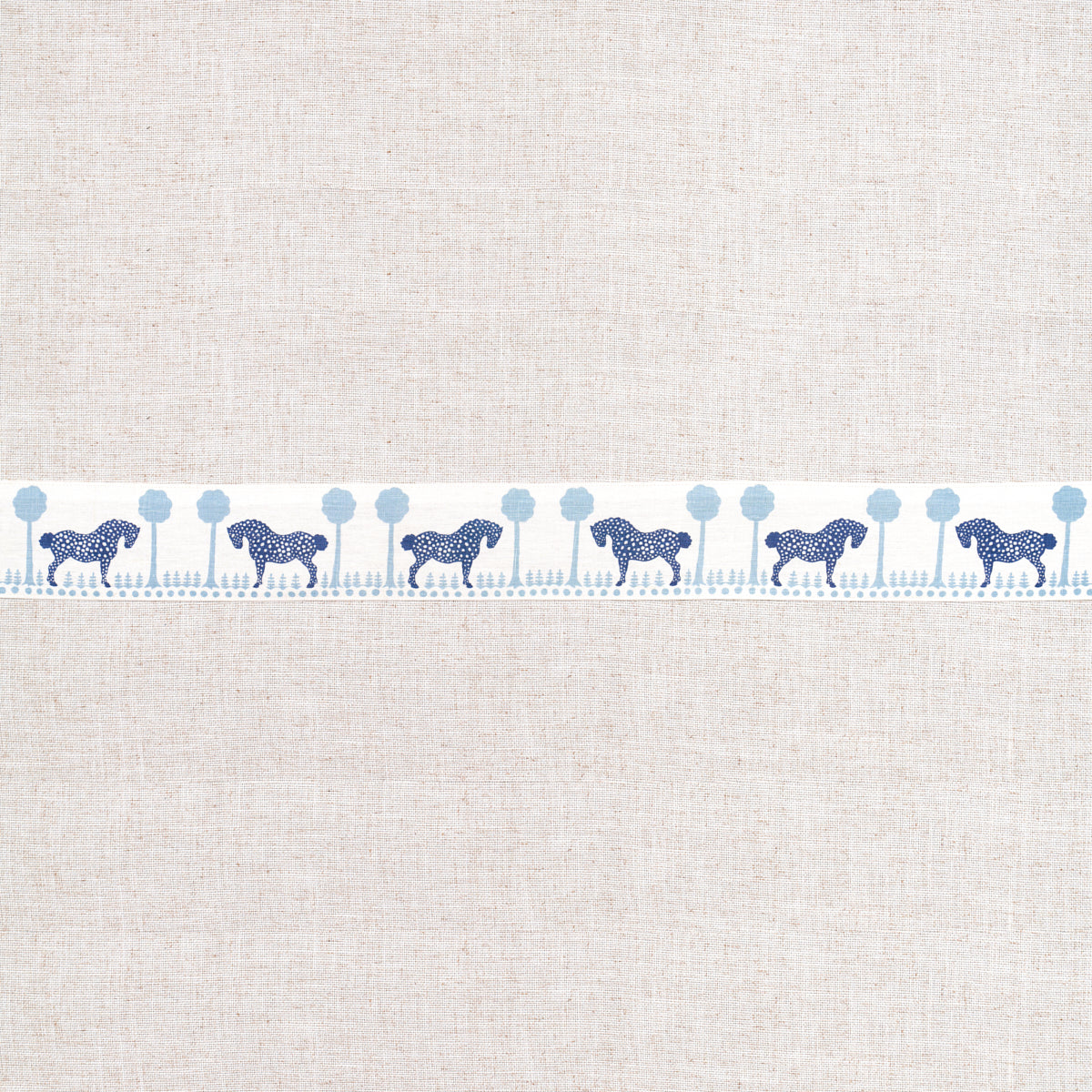 NASTRO PONY A POIS | BLU