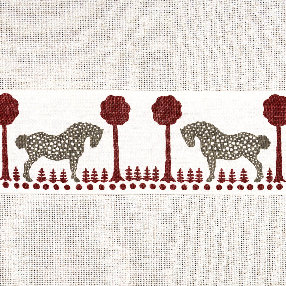 NASTRO PONY A POIS | ROSSO