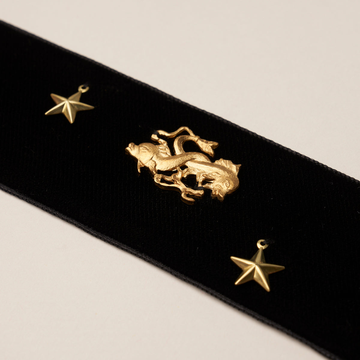 NASTRO IN VELLUTO CARMEN | NERO