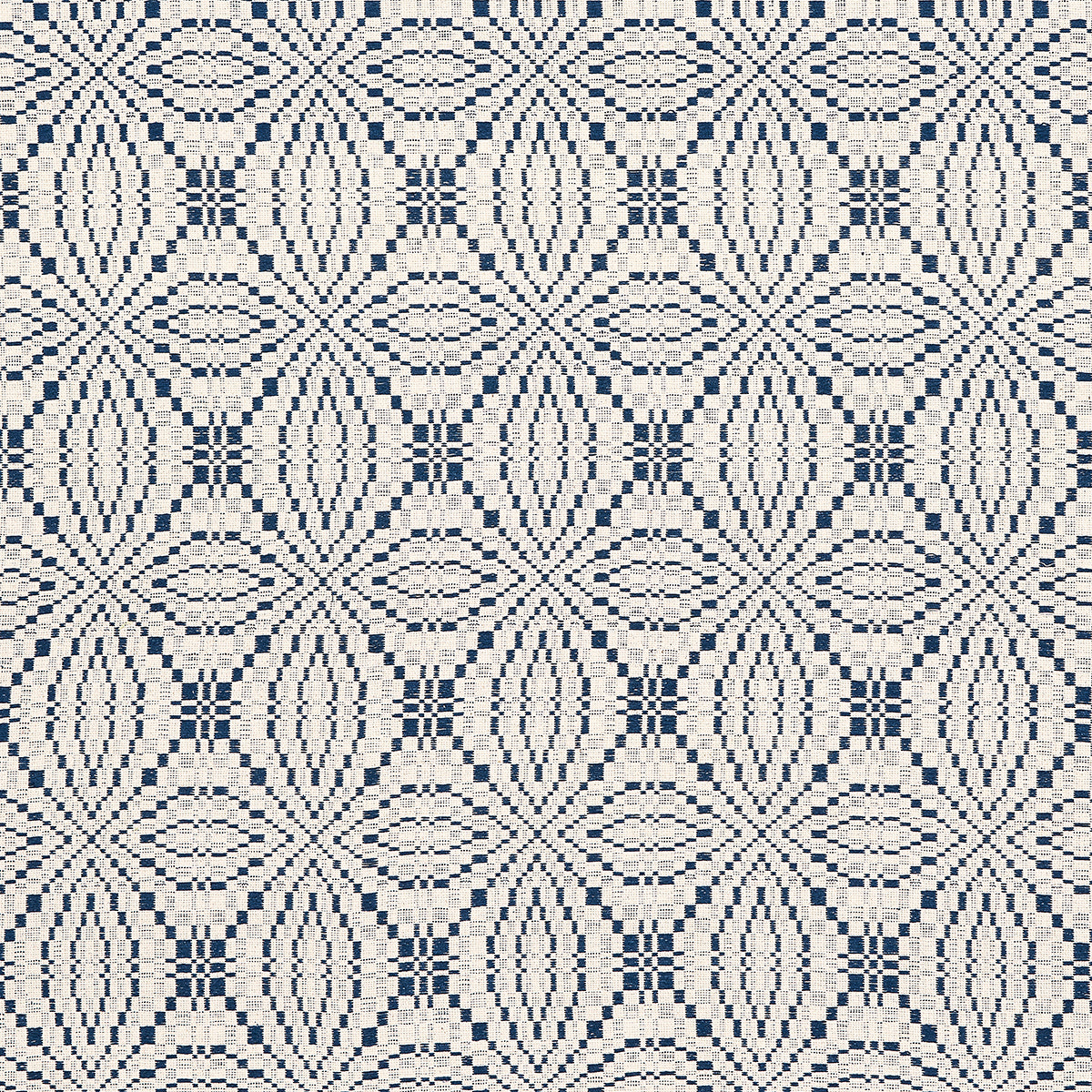 FRANCESTOWN COVERLET | Navy